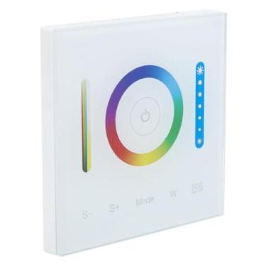 Imagem de Phefop Controlador de Painel de LED, Interruptores de Dimmer Controlador de Painel de Toque Dimmer de Luz de Tira RGB para RGBw CCT Downlight Luz de Inundação Lâmpada Indicadora Noturna LED, Parede