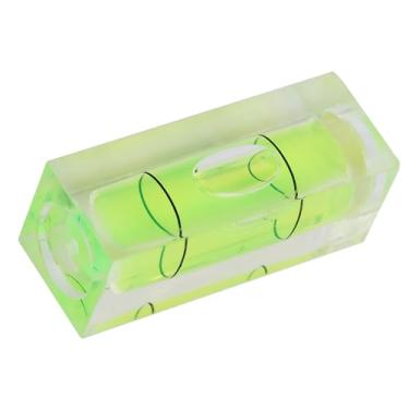 Imagem de RiToEasysports Nível de Bolha, 5 Pacotes Mini Nível de Espírito 15x15x40mm Nivelador Magnético Quadrado para Instrumentos de Precisão da Cabeça da Câmera Fotos Penduradas