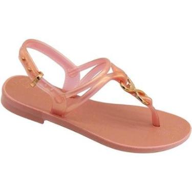 Imagem de Sandália de Dedo Infantil Juvenil Grendha Bela Amar Menina-Feminino