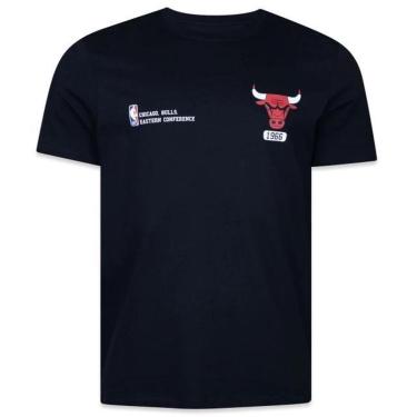 Imagem de CAMISETA MASCULINA NEW ERA CHICAGO BULLS NBI24TSH036 PRETA-Masculino