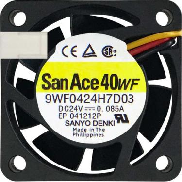 Imagem de Cooler 9WF0424H7D03 24V 0.085A 3P B2 40X15 2 Anos Garantia - Sanyo Den