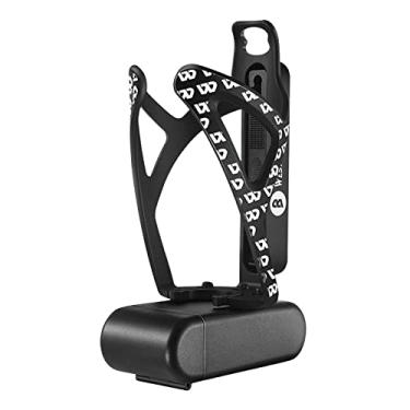 Imagem de Newmind Suporte resistente para garrafa de água para bicicleta para acessórios de ciclismo de estrada, preto e branco