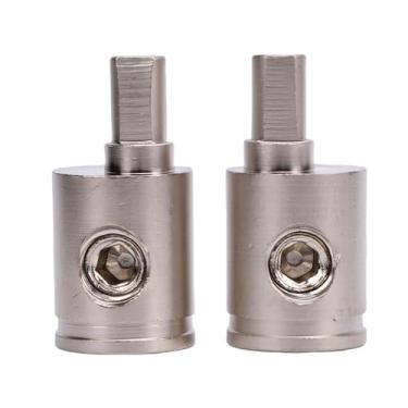 Imagem de aqxreight Par de Redutores de Entrada de Amplificador de Latão, Conectores de Terminal de Fio para Amplificador de Som de Carro para Sistemas de Som de Veículos 4GA a 4GA Com Diferentes Redutores de