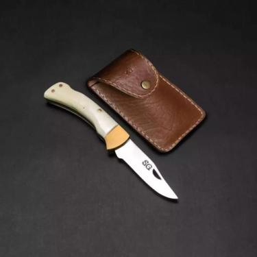 Imagem de Canivete SG Inox Cabo de Osso 2mm