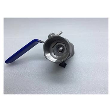 Imagem de Válvula de esfera de aço inoxidável SS304 1pc válvula de esfera 1/10.2 cm 3/20.3 cm 1/5.1 cm 3/10.2 cm 2.5 cm 1-1/10.2 cm 1-1/5.1 cm fêmea BSP (0,25 polegadas)