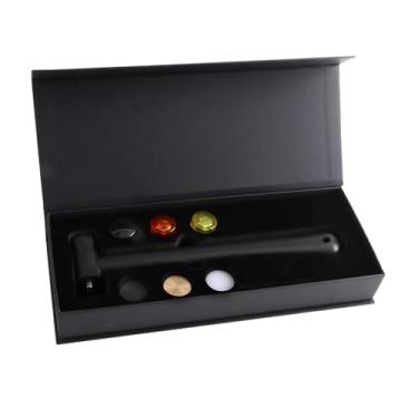 Imagem de predolo Conjunto de martelo de borracha multifuncional para reparos, com 6 cabeças de substituição, ideal para joalheiros, instaladores de pisos e artesãos.