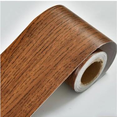 Imagem de Faixa autoadesiva de borda de parede de 10 metros à prova d'água, decoração de borda de parede, painéis de parede de PVC destacam e colam borda de teto moldura de porta linha de cintura decoração