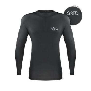 Imagem de Camisa Térmica Segunda Pele - SAFO MILITAR, Preto, P