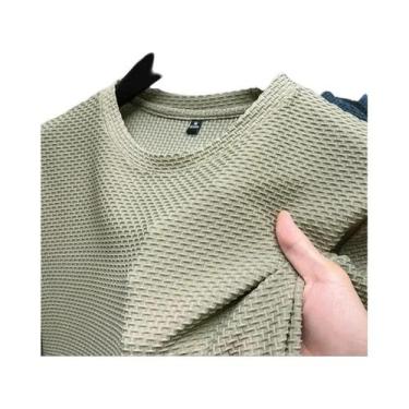 Imagem de Camiseta Masculina Slim Fit Manga Curta - Malha de Bambu Gelada - Conf