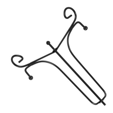 Imagem de Solinder Suporte de Exibição de Cavalete Ferro, Suporte Qualidade para Pratos, Molduras para Fotos, Troféus, Livros, Obras Arte, Suportes (6 polegadas (ID 153 mm, espessura 5 mm))