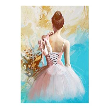 Imagem de Kit DIY 5D Full Drill Padrão Traseira Feminina Pintura de Mosaico com Strass Acrílico Arte Decoração Parede para Casa Presente Ferramentas Apoio Sem M