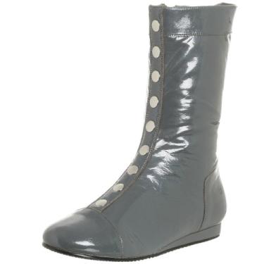 Imagem de Natural Comfort Bota feminina K.O. cano médio, Patente cinza, 8.5