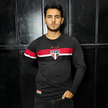 Imagem de Camisa São Paulo Retro Goleiro 2005 Manga Longa Oficial-Masculino