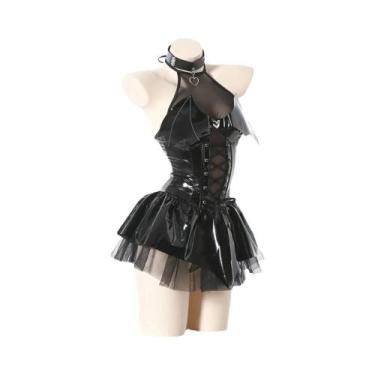 Imagem de Fantasia Sexy De Maid Lolita Para Mulheres, Vestido Kawaii Com Avental
