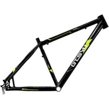 Imagem de Quadro Aro 26 Gts m1 Walk New Alumínio - GTSM1, 17, Preto, Amarelo neo