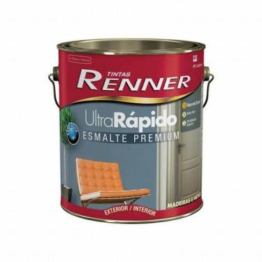 Imagem de Esmalte Sintetico Base Agua Renner 3,6 L Branco - Secagem Rápida