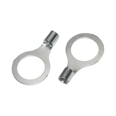 Imagem de 100 Peças Conector De Terminal De Anel De Latão RNB 12V 2.5mm 4mm 6mm 