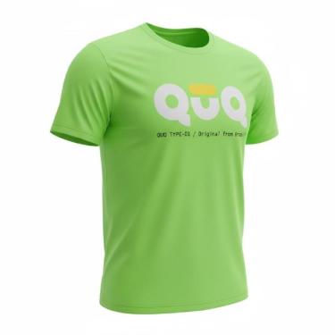 Imagem de Camiseta Quq 100% Poliamida Corte Slim E Proteção Uv Treinos-Unissex
