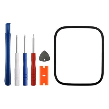 Imagem de SWARK Nova substituição de lente de vidro LED frontal + OCA compatível com a série AWatch com kit de reparo atualizado - sem tela LCD e digitalizador sensível ao toque