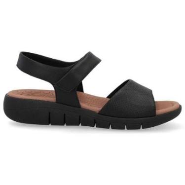 Imagem de Sandália Papete Feminina Preto Usaflex UD17001-Feminino