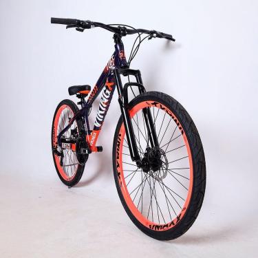 Imagem de BICICLETA 26 VIKINGX 21V SHIMANO - TUFF X-25 - ROSA/VERDE-Unissex