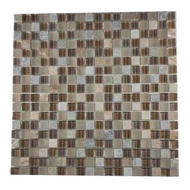 Imagem de Pastilhas De Vidro Ref 1019 Placa 30x30 Cm (kit 5 Placas) - DELICATTA 