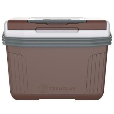 Imagem de Caixa Térmica 8L SUV Termolar Marrom Café da Tarde