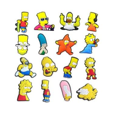 Imagem de Pingentes De PVC Para Calçados Infantil Simpsons, 9-25 Peças, Decoraçõ