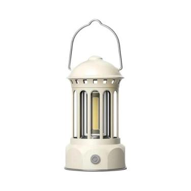 Imagem de Lanterna De Camping Recarregável Vintage Estilo Pilar Romano Europeu C