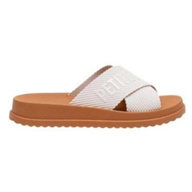 Imagem de Chinelo Slide Feminino Smash White Doce de Leite Petite Jolie PJ6812II-Feminino