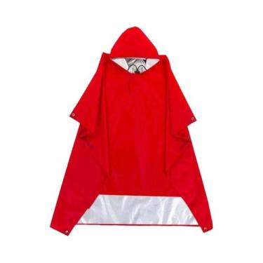 Imagem de Capa De Chuva Unissex Impermeável Com Capuz 3 Em 1, Tipo Poncho, Para 