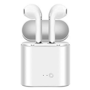 Imagem de Fone de Ouvido Sem Fio Bluetooth I7 A7 4.1 Universal Sport Branco