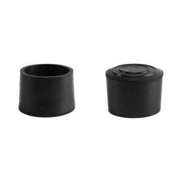 Imagem de Protetores De Borracha Antiderrapantes Silenciosos Para Pés De Cadeira