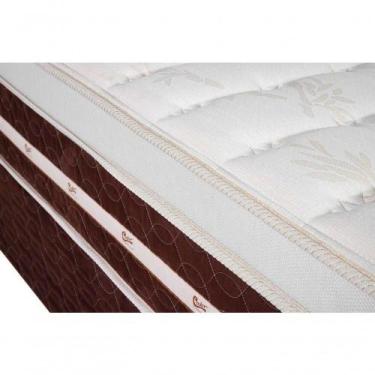 Imagem de Cama Box + Colchão Castor Solteiro Silver Star Air One Face Hibrido 96