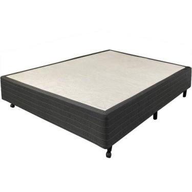 Imagem de Base para Cama Box Casal Milano 138x188 Exclusivo Castor Colombo, Cinz