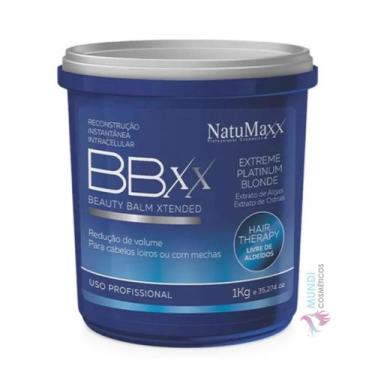 Imagem de Bbxx Btx Capilar Beauty Balm Extreme Platinum Blond Natumaxx 1kg