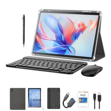 Imagem de Tablet Crelander 10.1 Android 13 12 GB+512 GB 4G LTE preto