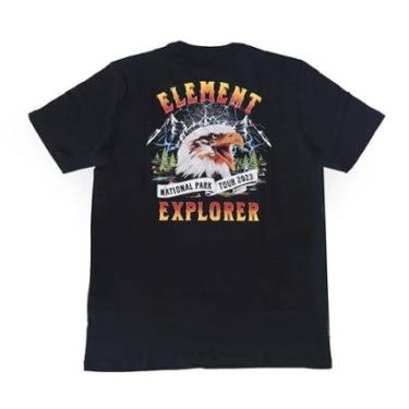 Imagem de Camiseta Element Helliaca - Preto-Masculino