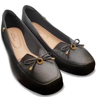 Imagem de Sapatilha Modare Feminina Ultraconforto Ortopédica Macia Tipo Mocassim Confortável Palm...