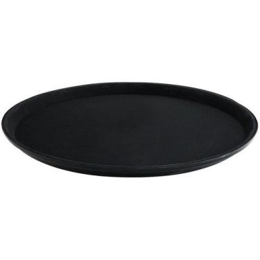 Imagem de Bandeja Redonda Antiaderente Brinox Arienzo Ø 40,5 cm Preto, Preto