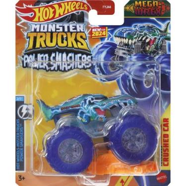 Imagem de Hot Wheels - 1:64 - Mega Wrex - Monster Truck Power Smashers  - HYJ22