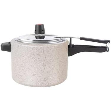 Imagem de Panela de Pressão Brinox com Revestimento Cerâmico 4,5 L Ceramic Life 