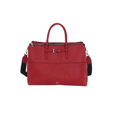 Imagem de Bolsa Feminina Pasta Executiva Gash Para Notebook, Vermelho, Único