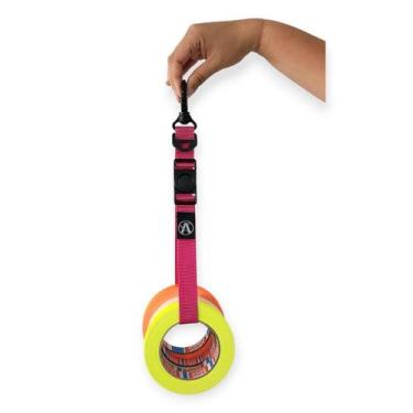 Imagem de Cinto Suporte para Fitas e Acessórios Rosa ATM PRO - Ideal para Roadie
