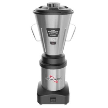 Imagem de Liquidificador Industrial 4 Litros Inox L4 Skymsen - Baixa Rotação, Bi