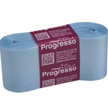 Imagem de Fita Gorgurao Gp012 50mm Cor 212 Azul Bebe Peca 10 Metros - Progresso