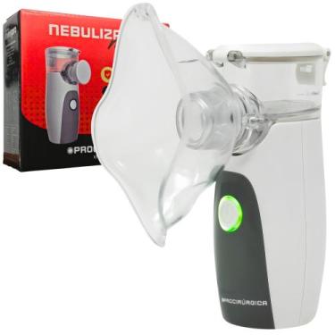 Imagem de Inalador Silencioso Nebulizador Mesh Branco Procirurgica - Procirúrgic