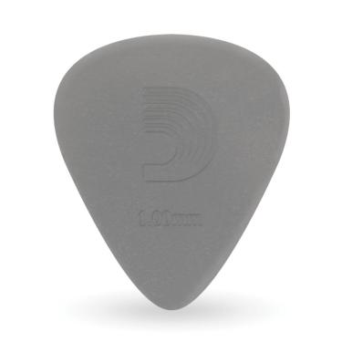 Imagem de Kit 25 Palhetas Nylon 1.0mm Nylflex 1NFX6-25 Timbre Vintage Cinza D'Addario