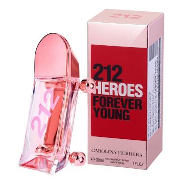Imagem de Perfume 212 Heroes For Her Feminino Eau de Parfum Frutado Amadeirado 30ML Carolina Herrera