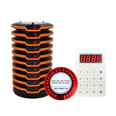 Imagem de Sistema de pager para restaurante SmartTail com 10 buzzers sem fio e a